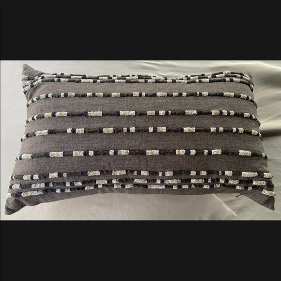Hotel Collection Linen 14”x24” Decorative Pillow - Picture 3 of 5
